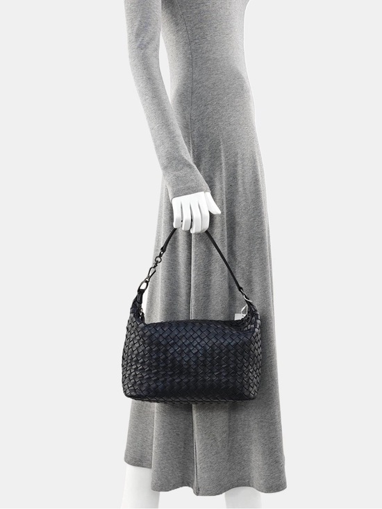 Bottega Veneta Handbags - Bottega Veneta Intrecciato Leather Shoulder Bag